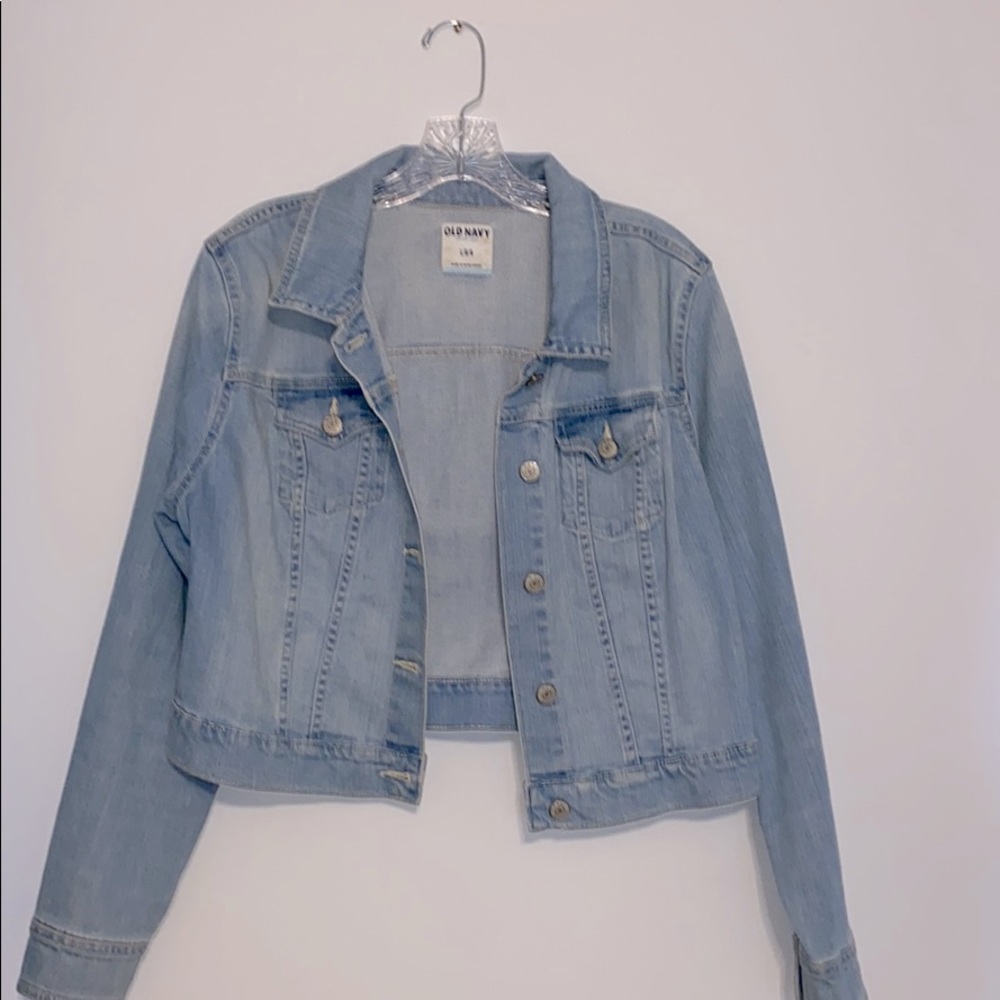 Cropped Jean Jacket
